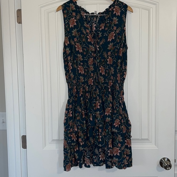 WILLIAM RAST Clarissa Printed Tiered Lace-U Tapestry Floral dress XXL - Picture 2 of 6